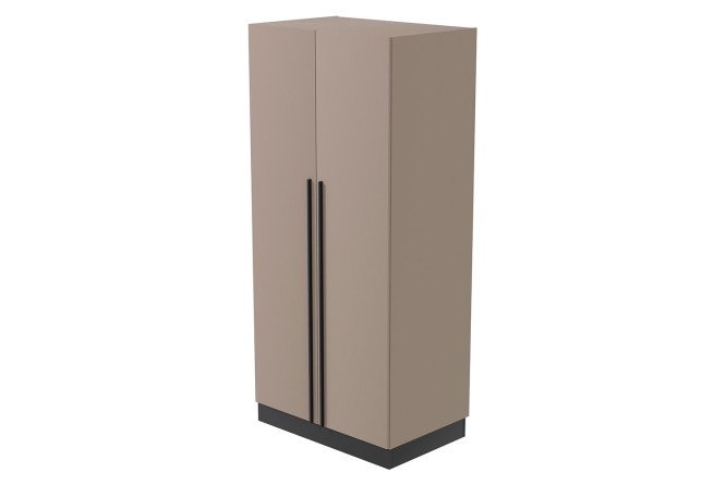 Изображение товара Практичный шкаф для одежды Мария с одной полкой и без зеркальных дверей