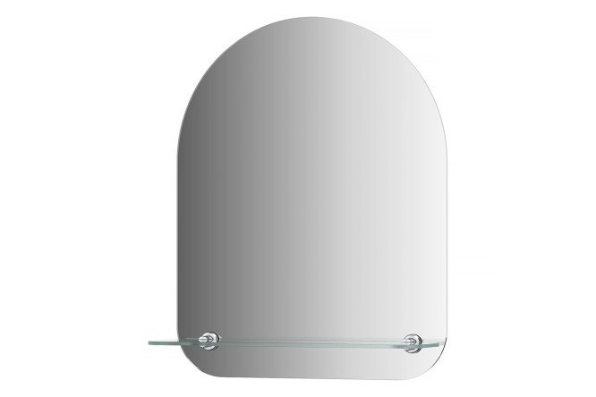 Изображение товара Настенное зеркало с полочкой EVOFORM Optima BY 0507 40x50 см стильное и практичное решение