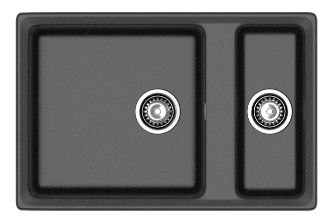 Изображение товара Мойка врезная GRANFEST Level GF-LV-760K 76х50х20 см из искусственного мрамора