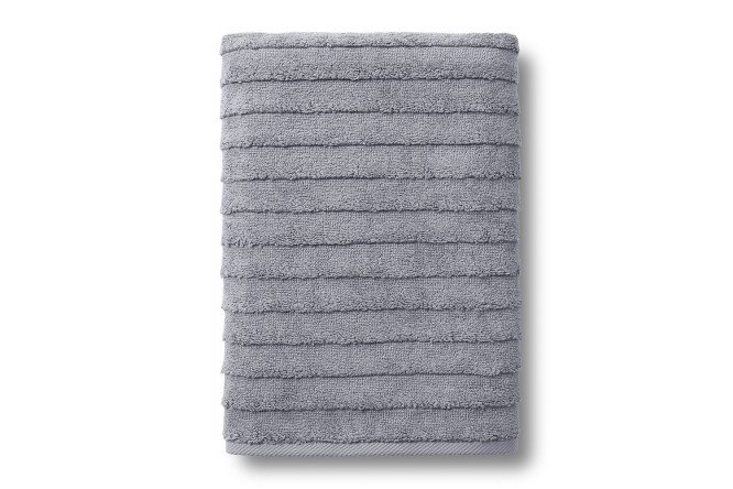 Изображение товара Махровое полотенце Steps Texture 50x90 см хлопок графит