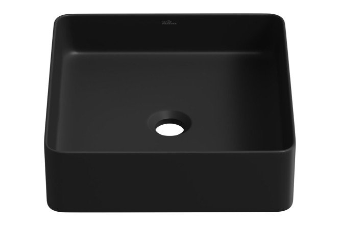 Изображение товара Накладная раковина Freedom 2.0 31x12x31 см фарфор черный матовый