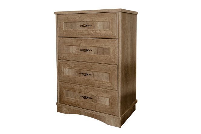 Изображение товара Современная тумба Турин из МДФ с фасадом дуб каньон 69,4х101,8х45 см