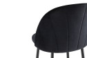 Стул полубарный Stool Group Логан 49х100х54 см, цвет обивки чёрный, ножек чёрный