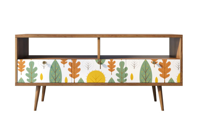 Изображение товара Консоль с 3 ящиками Berber 130x60x40 см современный дизайн