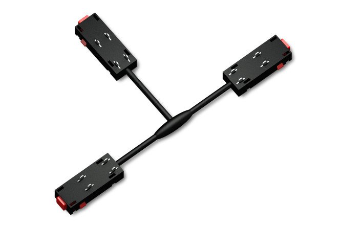 Изображение товара T-образный магнитный коннектор питания AMBRELLA LIGHT 15x1,8x25 см