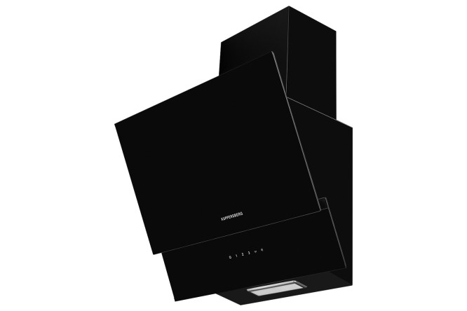 Изображение товара Вытяжка KUPPERSBERG F 601 BL цвет чёрный, 60х115х38.5 см