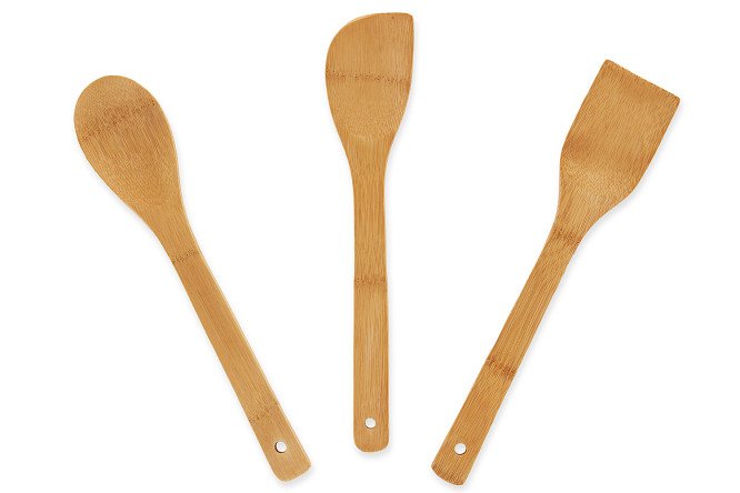 Изображение товара Набор кухонных принадлежностей HOFF Bamboo Бамбук, 3 предм.