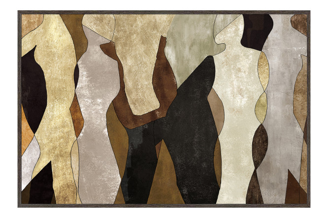 Изображение товара Репродукция в раме Соприкосновение 60х89 см Картина для интерьера