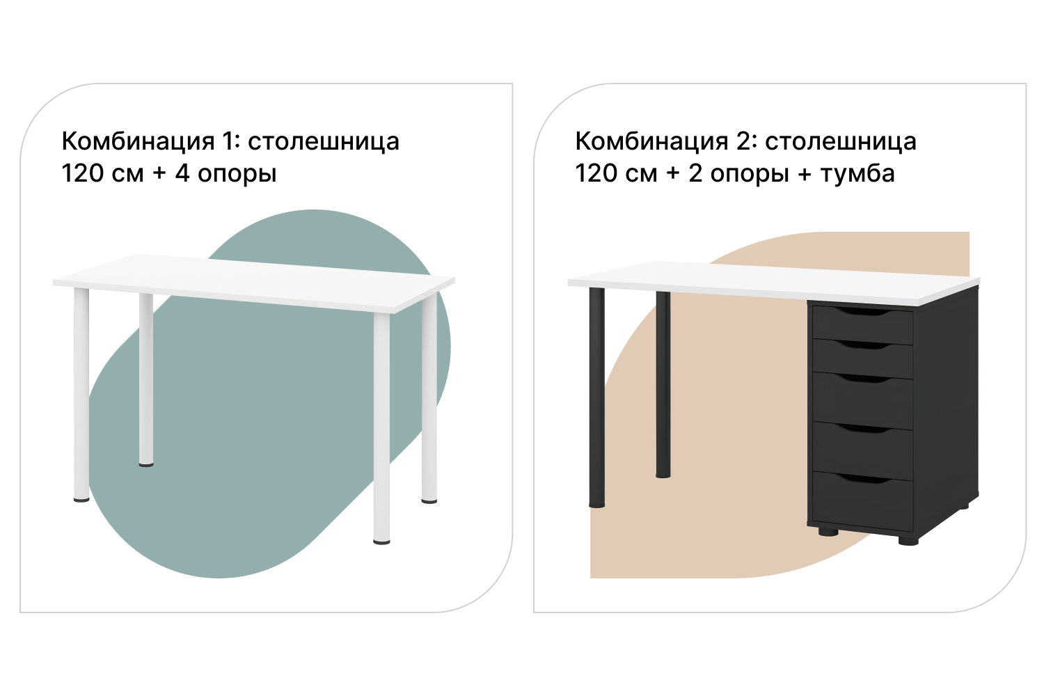 Столешница Alexys 120 см