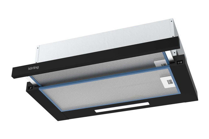 Изображение товара Вытяжка KORTING KHP 6512 N черная 59.5х20.1х30 см рециркуляция