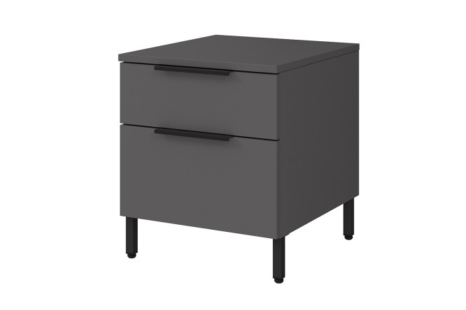 Изображение товара Прикроватная тумба Home из ЛДСП с высотой ножек 10 см, размеры 40,2х47х45 см