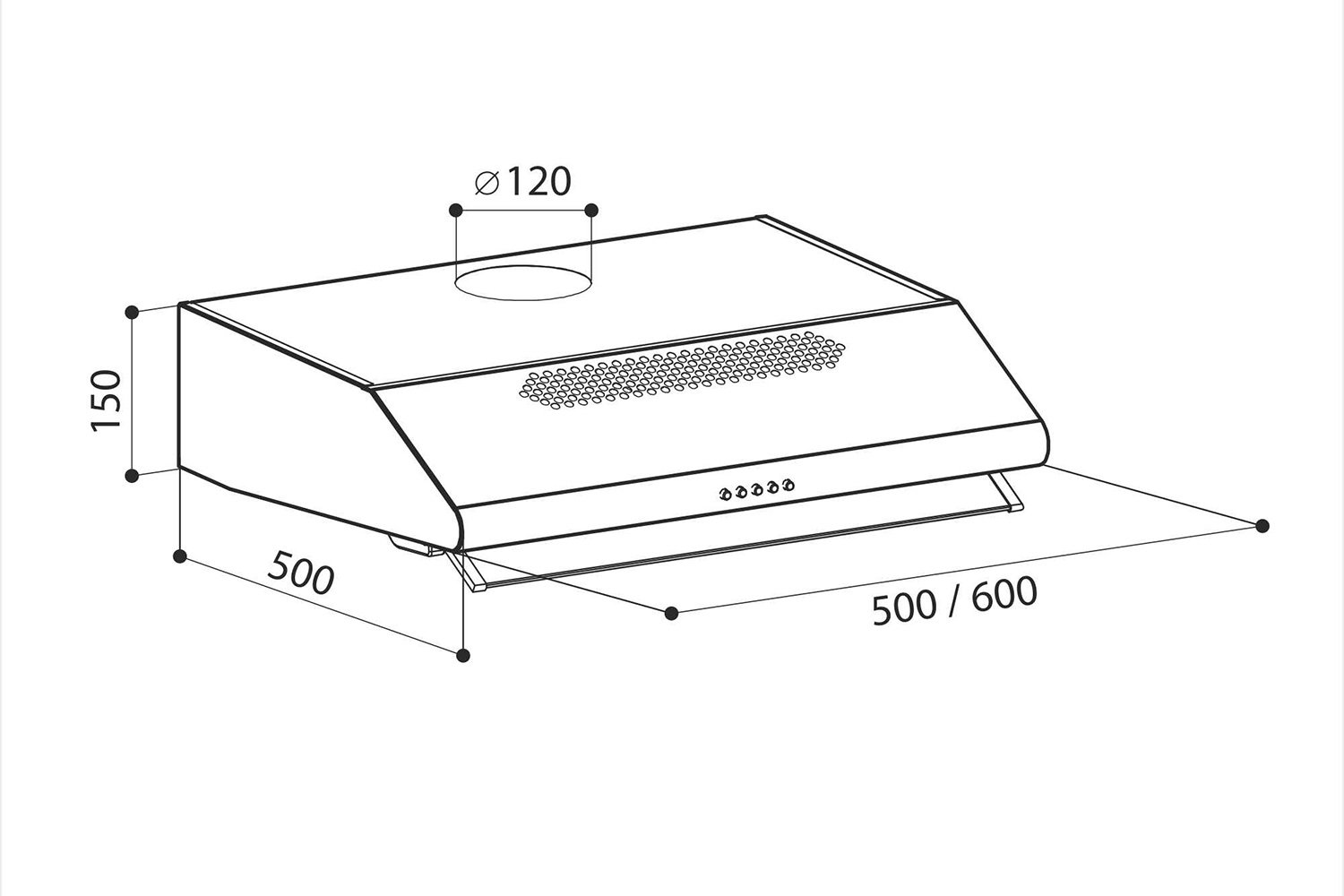 Вытяжка SIMPLE 600