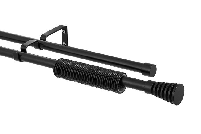 Изображение товара Двухрядный раздвижной карниз MITTE Конус Скан 120-210 см для стильного оформления интерьера