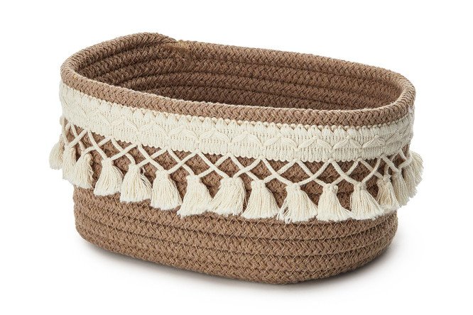 Изображение товара Корзина для хранения 601140 М из поликоттона 20х15х12 см