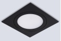 Светильник встраиваемый AMBRELLA LIGHT Techno Spot 11x2.3x11 см, GX53