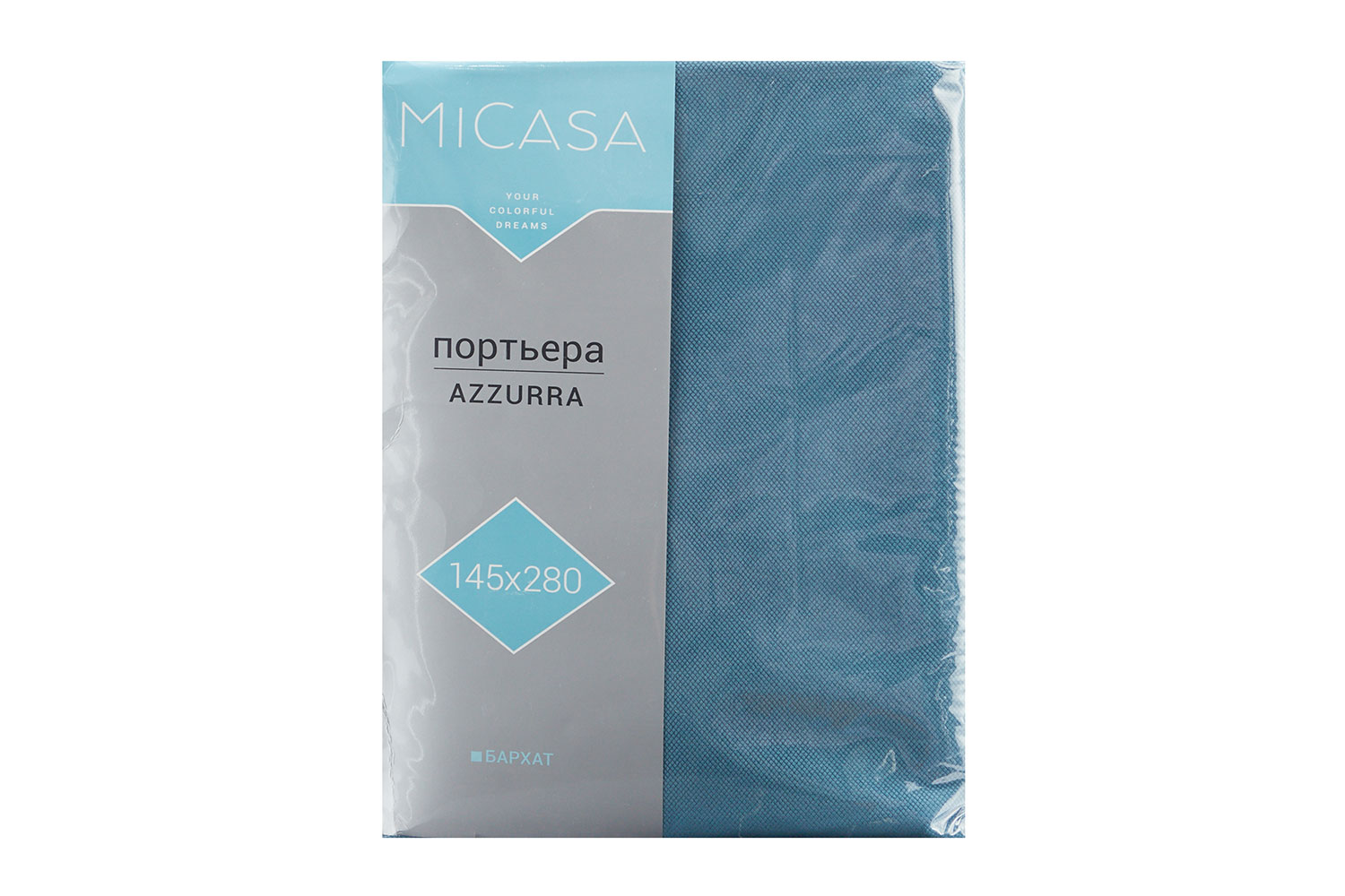 фото Штора на ленте azzurra micasa