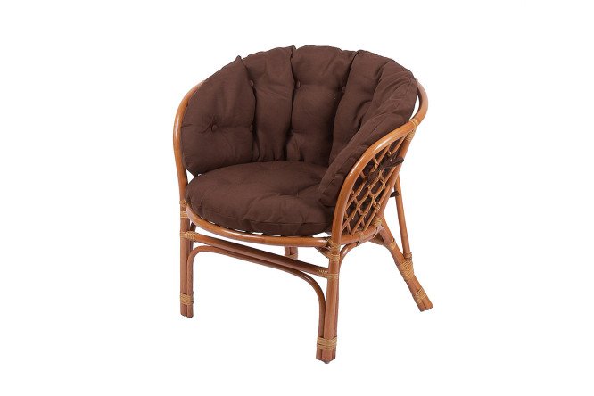 Изображение товара Стильное кресло Багама с мягкими элементами и комплектом подушек