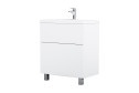 каркаса: белый глянец, фасада: белый глянец