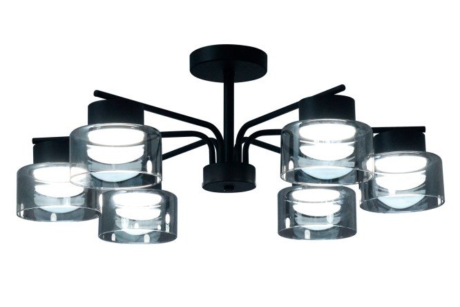 Люстра SCHAFFNER Lumbre 20 кв.м., 65x24x65 см, GX53