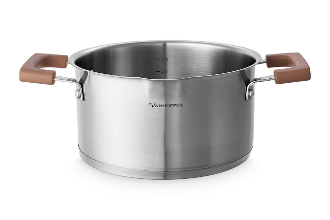 Фото 2 Кастрюля с крышкой VANHOPPER Elegant 3.2 л Фото 2 Кастрюля с крышкой VANHOPPER Elegant 3.2 л