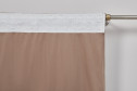 Штора MICASA Janelle 145х260 см, 1 шт., цвет капучино