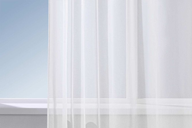 Тюль MICASA Oliva 200х280 см, 1 шт., цвет белый