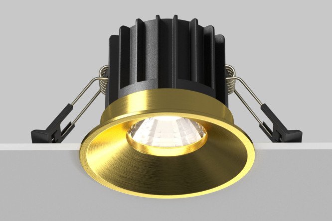 Светильник встраиваемый MAYTONI Downlight Round 8x6x8 см, LED