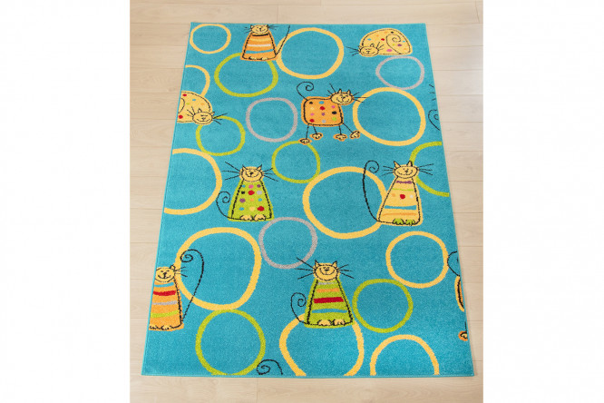 Ковёр Фанки Feline А Turquoise 200х280 см