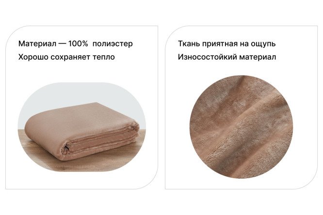 Плед MICASA Терсо (Terso) Полиэстер, 140х200 см