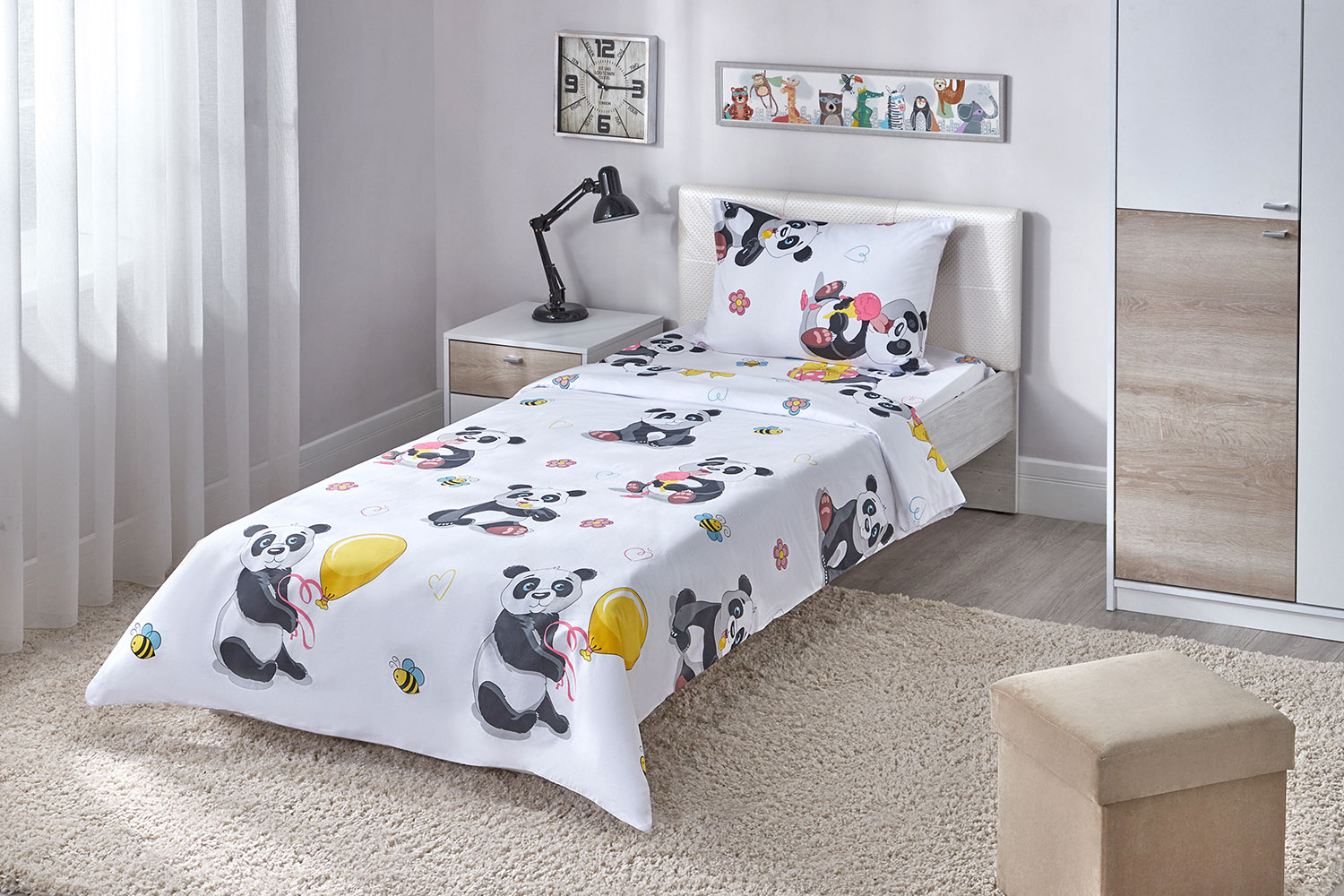 фото Комплект постельного белья teenagers cute panda micasa