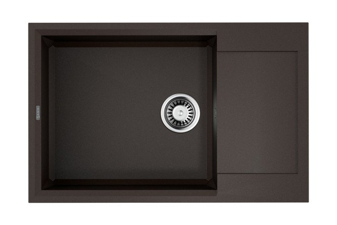 Изображение товара Врезная мойка с крылом OMOIKIRI Sakaime 78-LB-ES 78x50x22 см