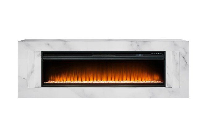 Каминокомплект Royal Flame Line напольный, SFT White Marble+Vision 60 LED