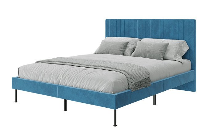 Кровать Novel цвет синий