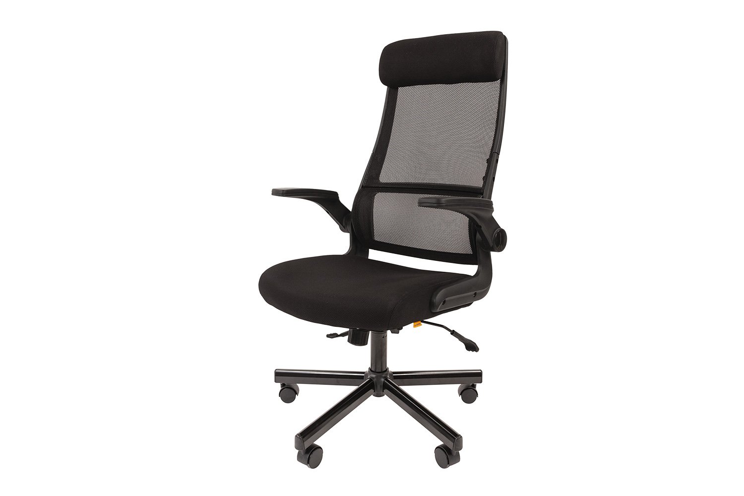 Aero кресло оператора x спинка сетка черная сиденье ткань черная tw01