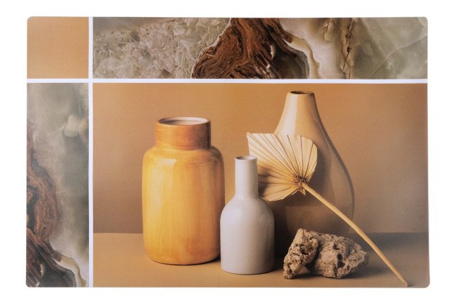 Изображение товара Скатерть-салфетка JL69-01 из ПВХ, водостойкая, разн цвет