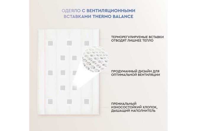 Одеяло BEAUTY SLEEP 2078 Полиэфирное волокно