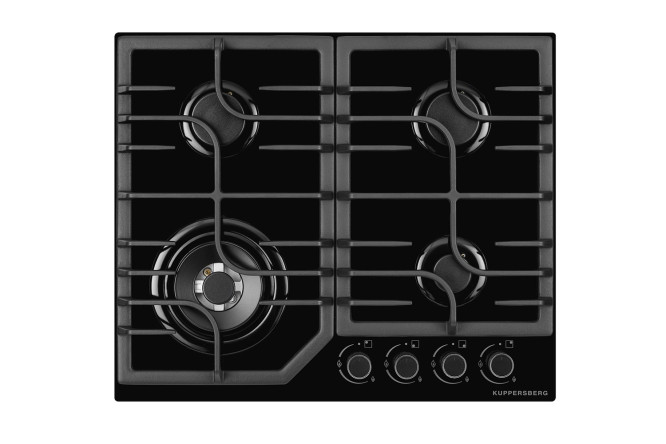 Изображение товара Газовая панель KUPPERSBERG FG 63 61 см 4 зоны закаленное стекло