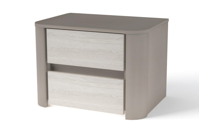 Изображение товара Тумба прикроватная Лацио в цвете дуб гладстоун белый