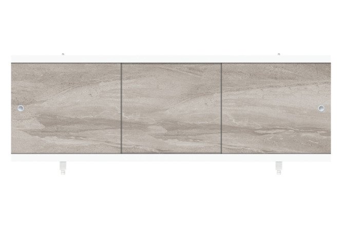 Изображение товара Раздвижной экран под ванну Монолит-м ЭМS_007193 148x56 см ПВХ пластмасса