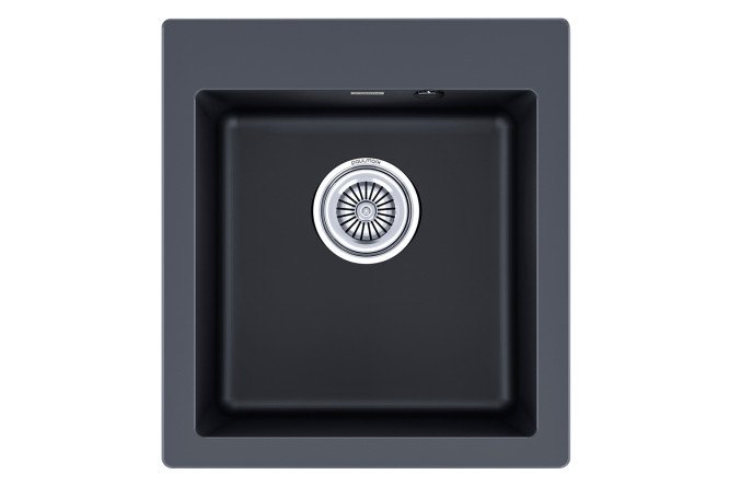 Изображение товара Врезная кухонная мойка PAULMARK Kante PM104651-AN 46,5х51х20 см кварцевый композит