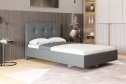 Кровать Каприз цвет серый 120х200 см