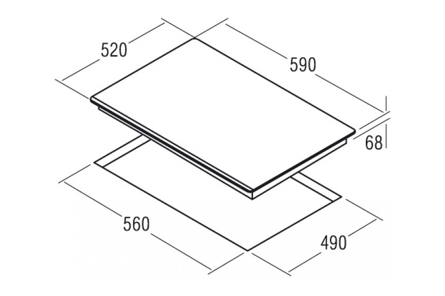 Индукционная варочная панель Comfort IB 604