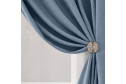 Штора ESTUDI BLANCO Hazel 180х300 см, 1 шт., цвет голубой