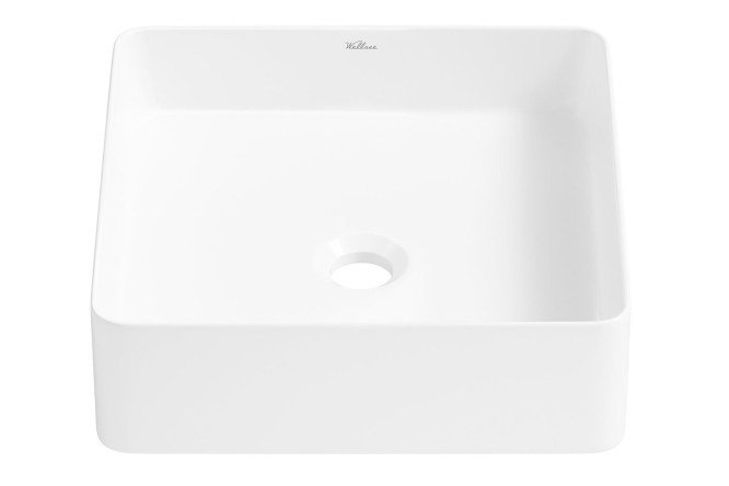 Изображение товара Накладная раковина Freedom 2.0 31х12х31 см белый фарфор глянец