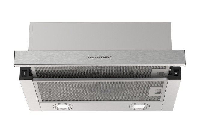 Изображение товара Вытяжка KUPPERSBERG High-Tech Slimhit 50 X нержавеющая сталь, компактная и тихая