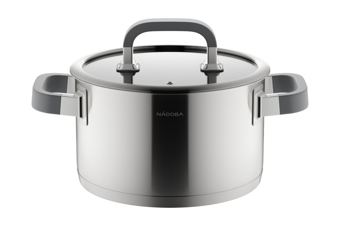 Изображение товара Кастрюля с крышкой NADOBA Leona 3 6 л для индукционных газовых и электрических плит