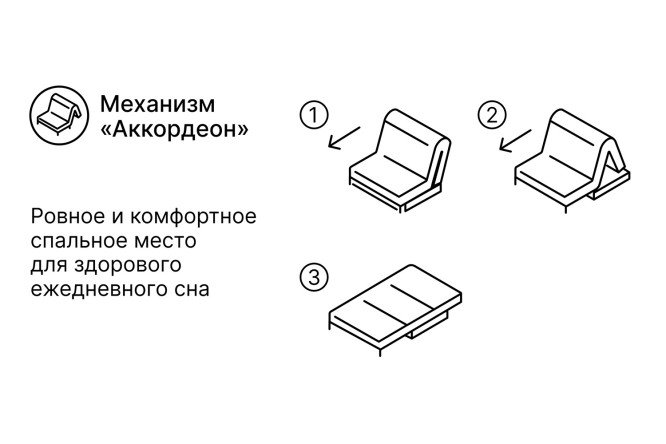 Диван-кровать DREAMART Палермо