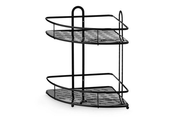 Полка угловая 2-ярусная BERKRAFT Practical ZC1101 27x34.5x27 см
