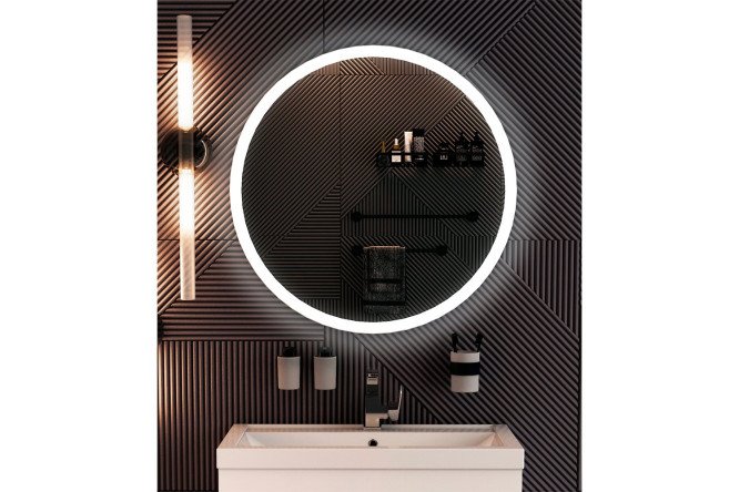 Фото 9 Зеркало с LED-подсветкой RUNO Руан 00-00001291 77х77 см