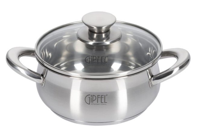 Изображение товара Кастрюля GIPFEL Serenade 1.5 л из нержавеющей стали для индукционных плит